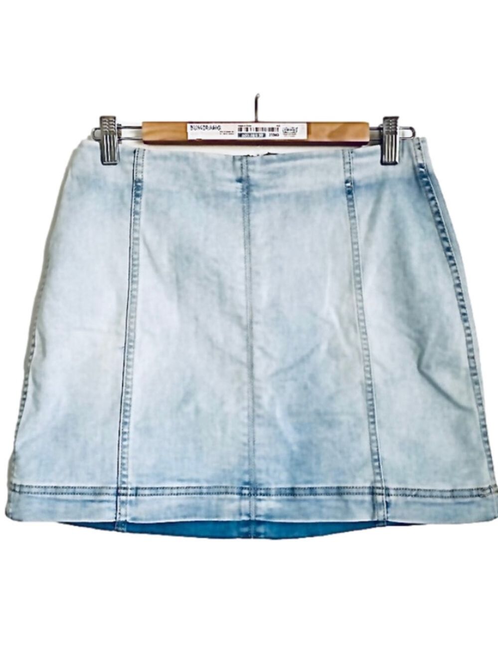 Wild Fable Light Blue Denim High Waisted Mini Skirt